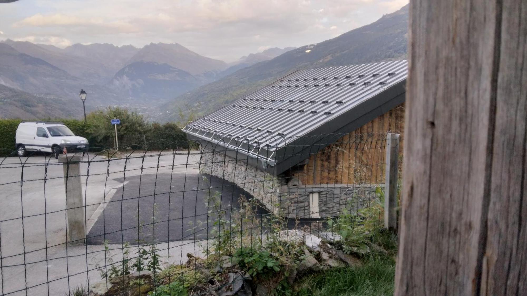 Chalet Balneo Billard La Plagne Savoie Vue Top Eksteriør billede