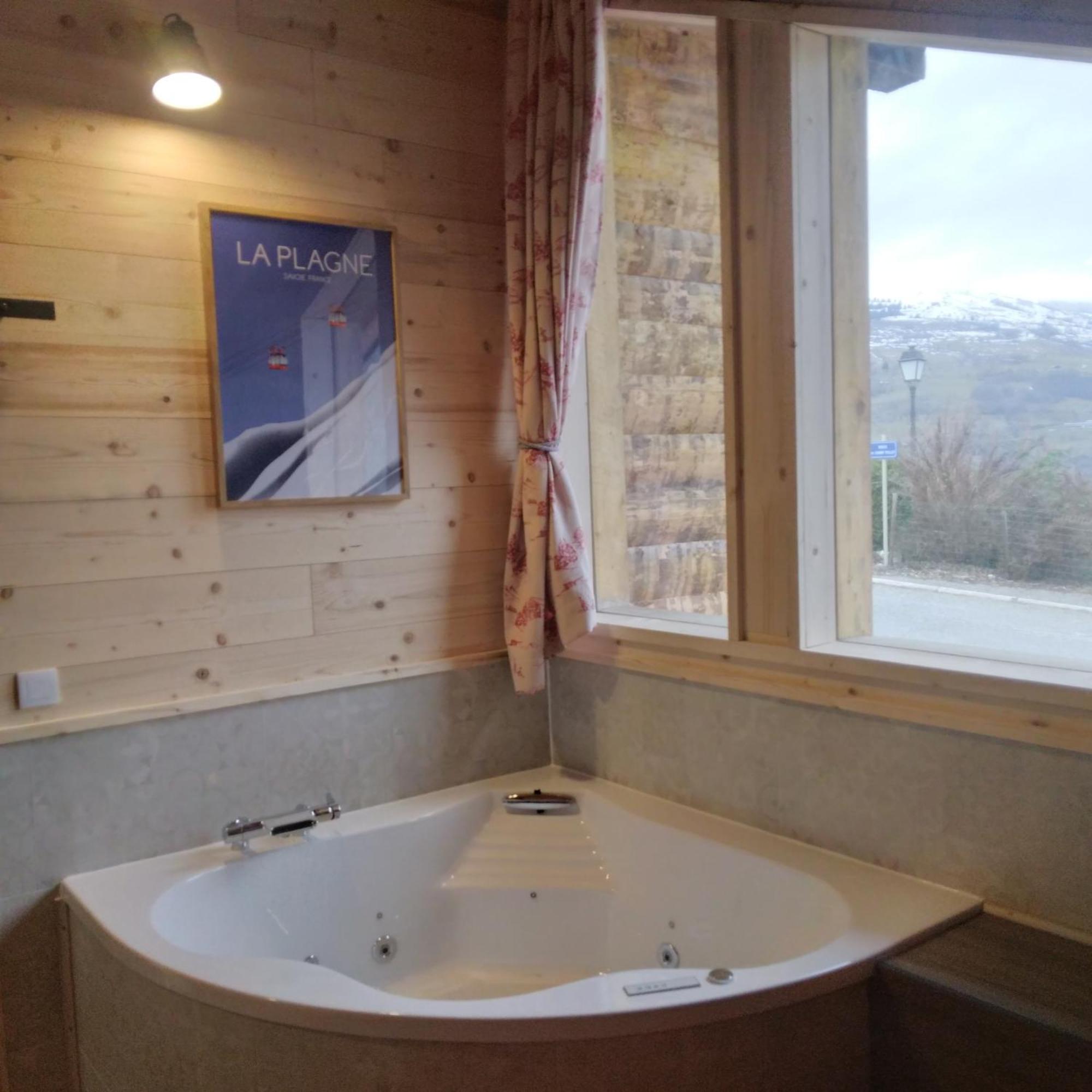 Chalet Balneo Billard La Plagne Savoie Vue Top Eksteriør billede