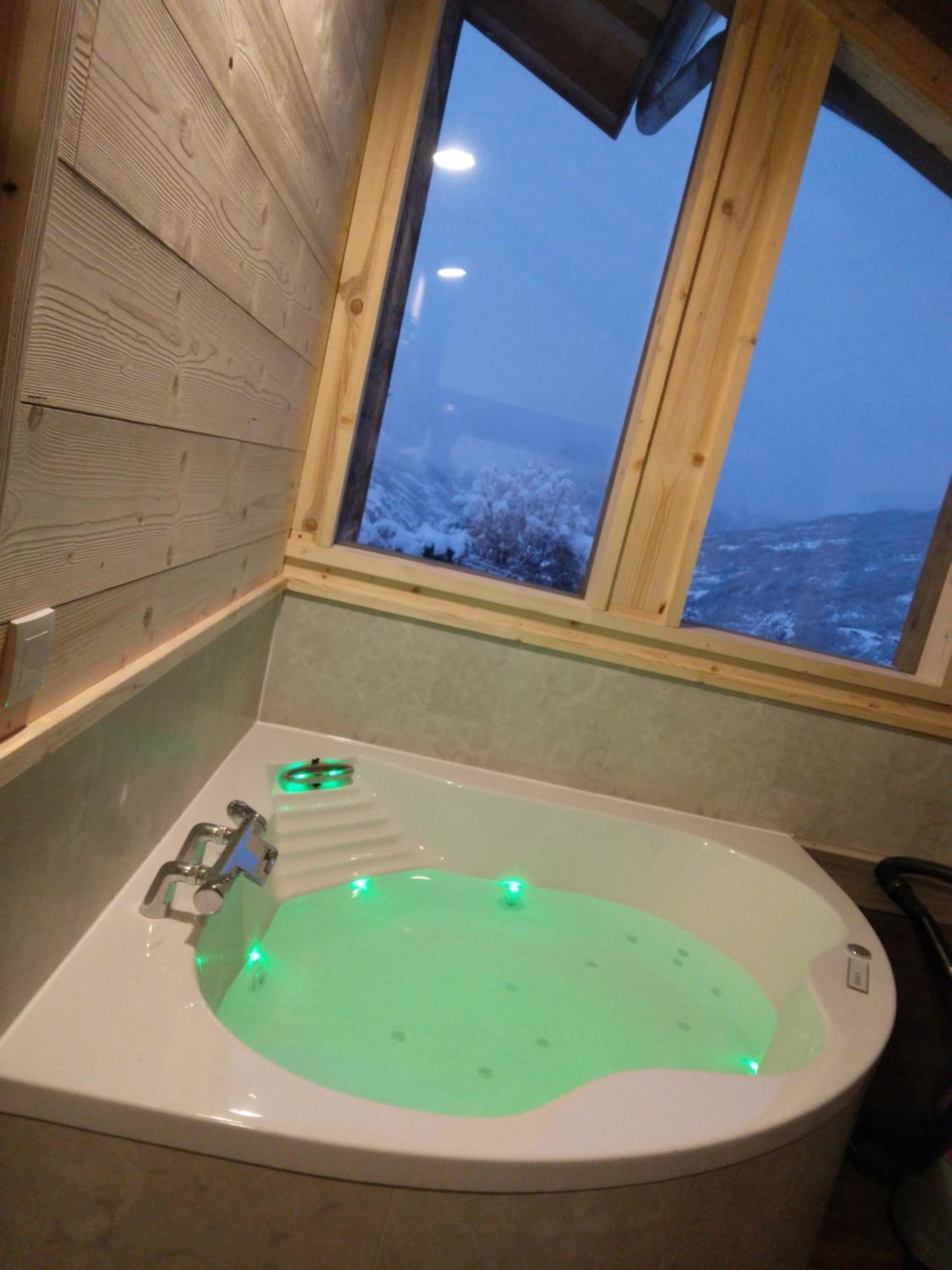 Chalet Balneo Billard La Plagne Savoie Vue Top Eksteriør billede