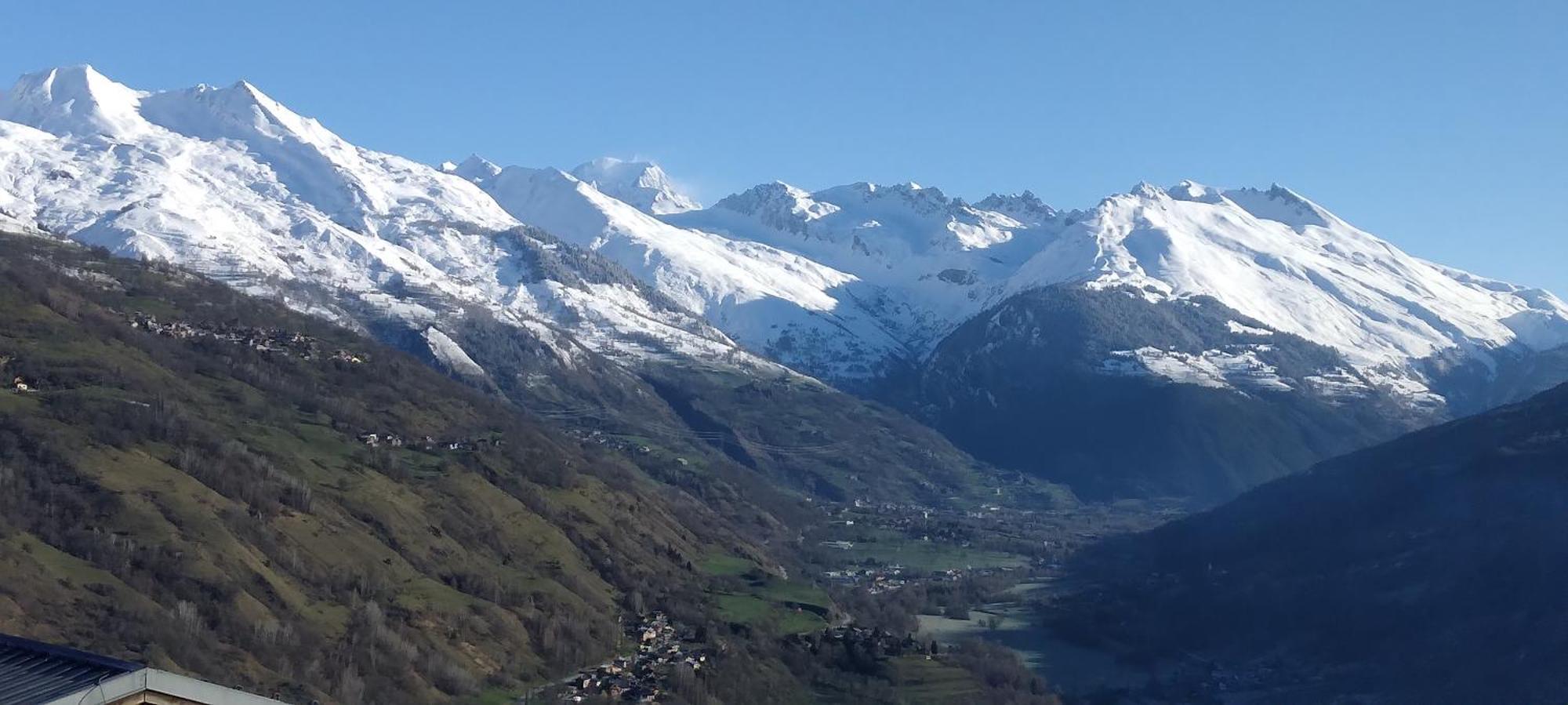 Chalet Balneo Billard La Plagne Savoie Vue Top Eksteriør billede