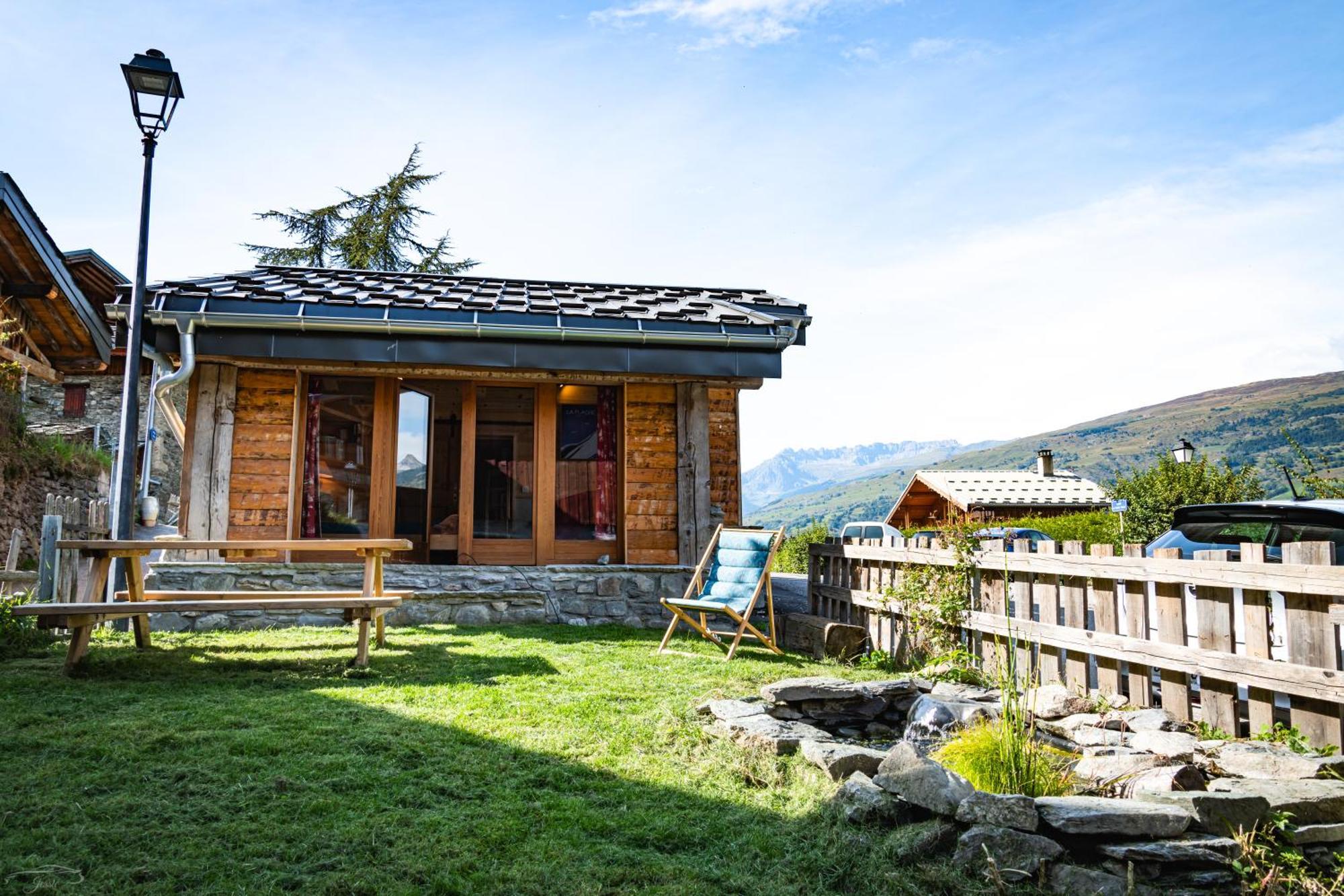 Chalet Balneo Billard La Plagne Savoie Vue Top Eksteriør billede