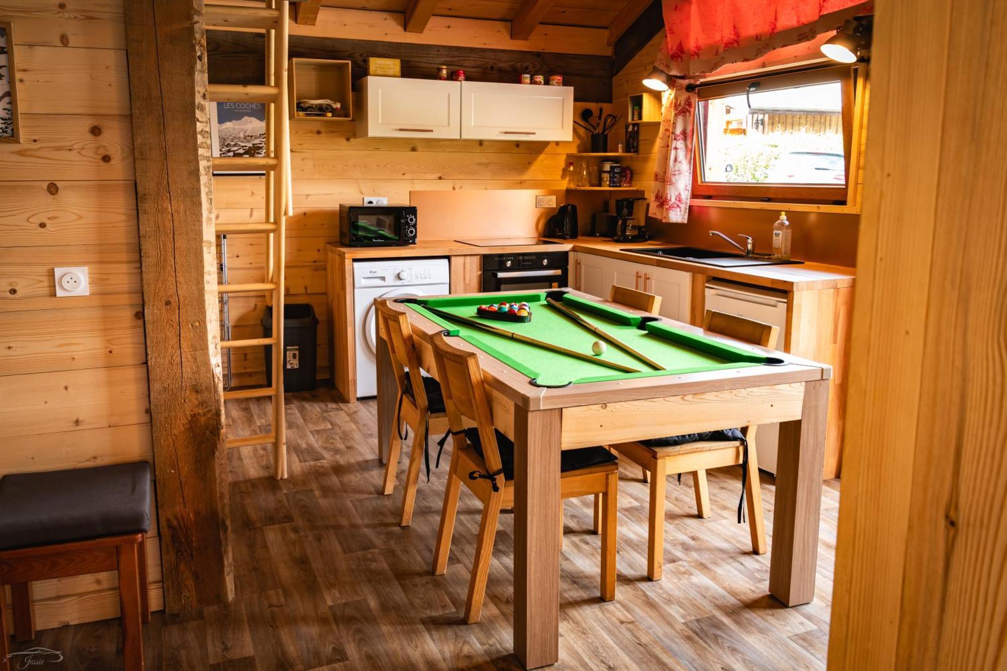 Chalet Balneo Billard La Plagne Savoie Vue Top Eksteriør billede