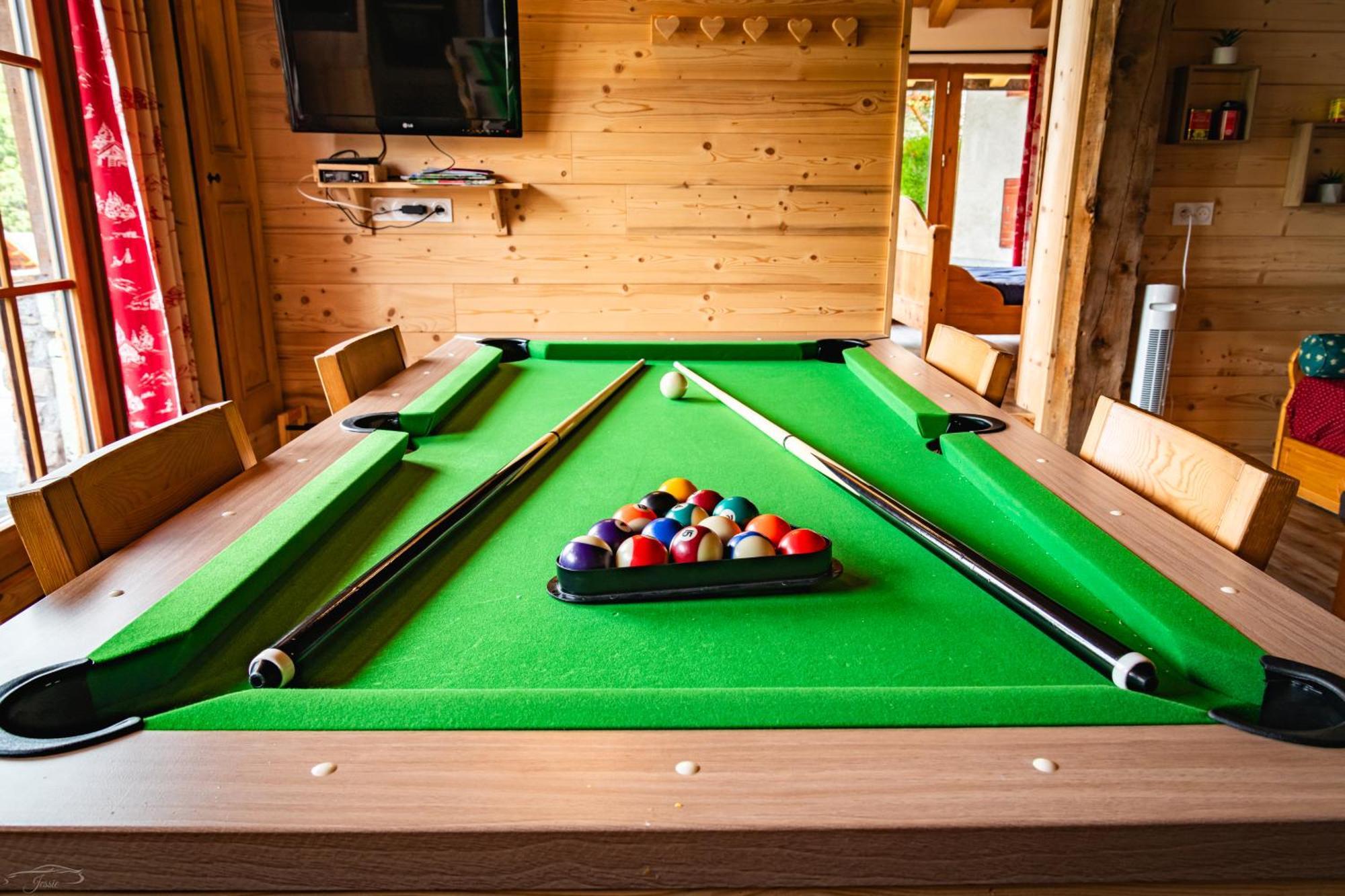 Chalet Balneo Billard La Plagne Savoie Vue Top Eksteriør billede