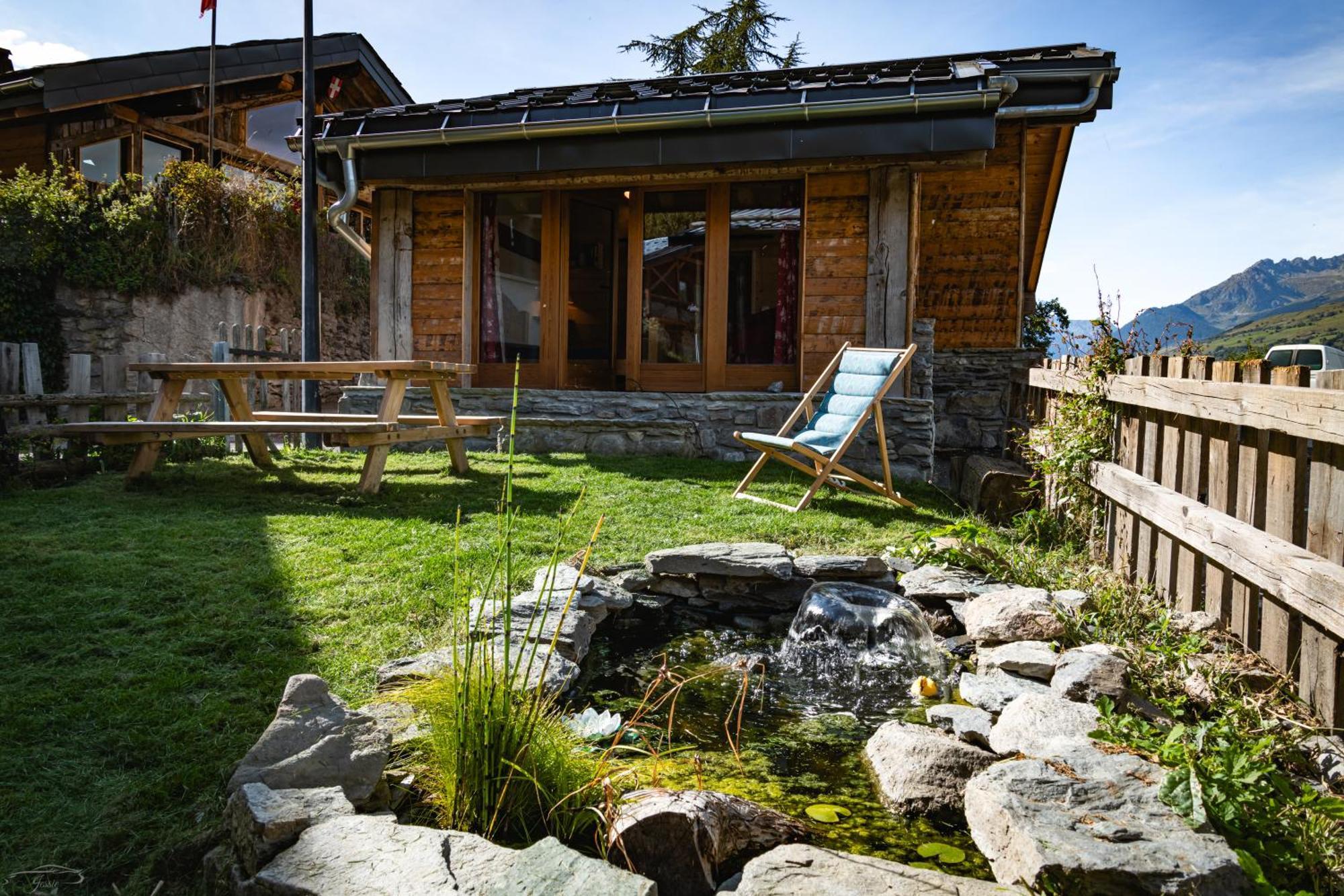 Chalet Balneo Billard La Plagne Savoie Vue Top Eksteriør billede